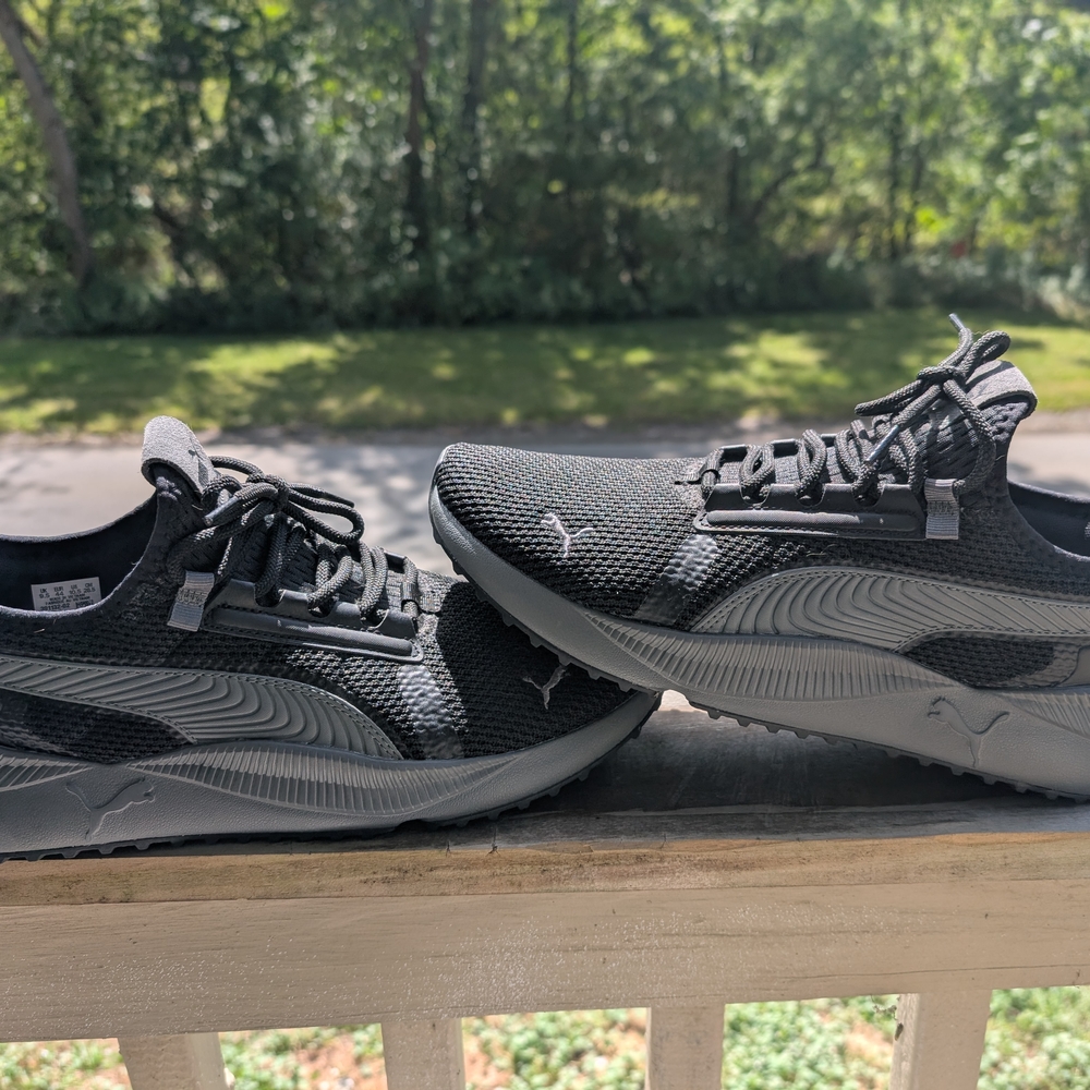 Puma Men's Black Athletic Sneakers